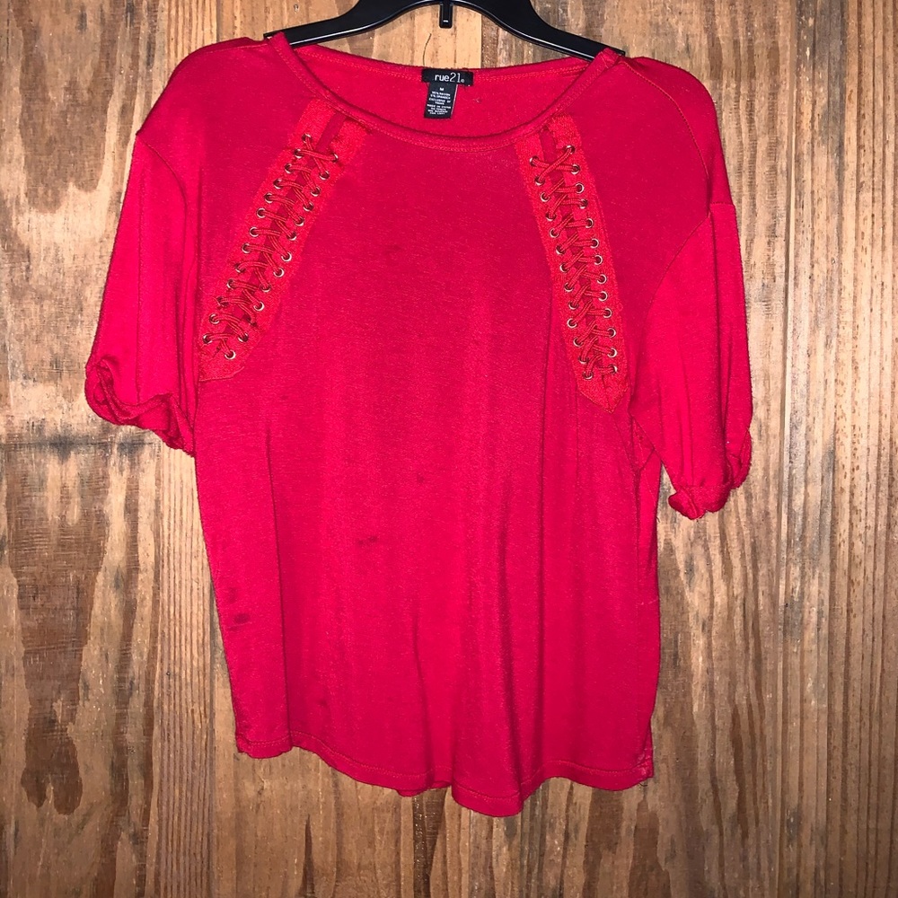 Red shirt